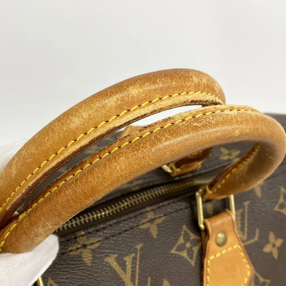 LOUIS VUITTON Brown Monogram Speedy 40 Bag - Picture 7 of 12